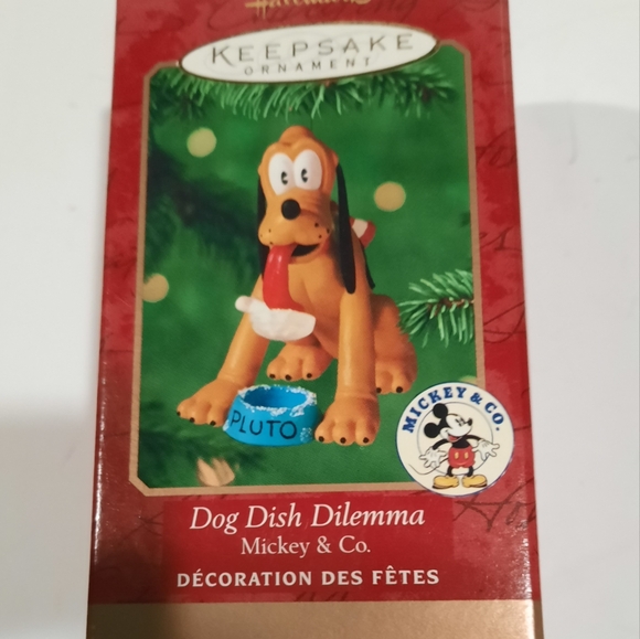 "Dog Dish Dilemma" Hallmark Pluto Ornament - Picture 7 of 8